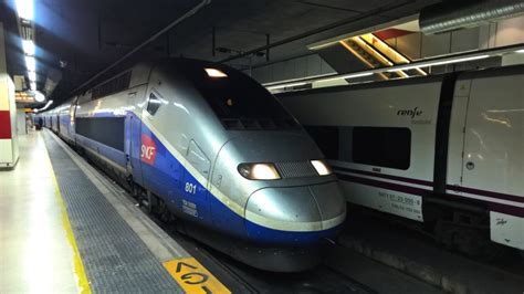 First Class Barcelona Paris Not By Plane But Tgv High Speed Train