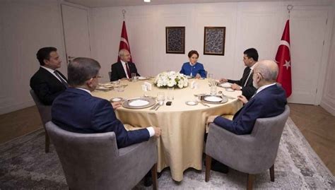 Altılı Masa Cumhurbaşkanı Adaylığı Gündemiyle Toplanacak Son Dakika Türkiye Haberleri Ntv Haber
