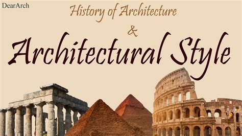 The Architectural Style History Of Architecture Youtube
