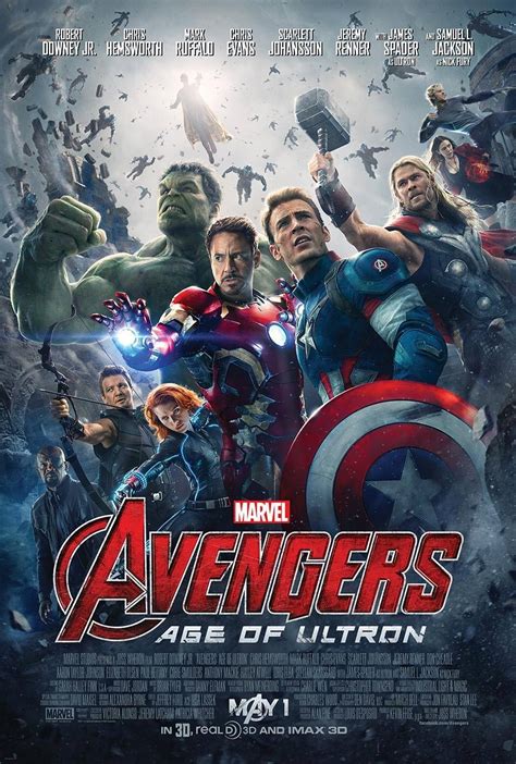 Avengers Age Of Ultron 2015 Poster 1 Trailer Addict