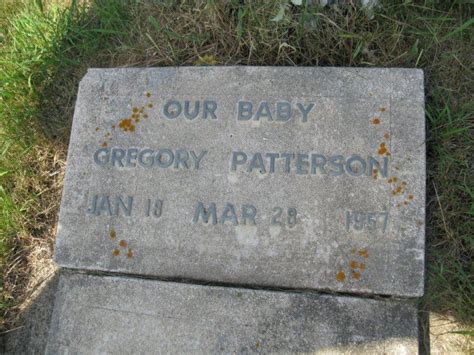 Patterson Grave Stones