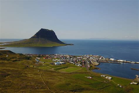 Grundarfjörður Is A Small Fishing Village On The Snæfellsnes Peninsula