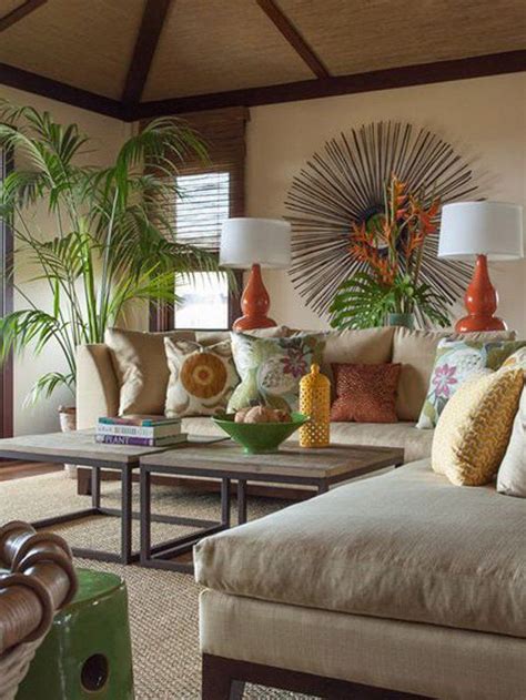 65 Living Room Decorating Ideas Cuded Tropical Living Room