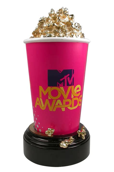 2016 Mtv Movie Awards Trophy Mtv Popcorn Awards Mtv Movie Awards