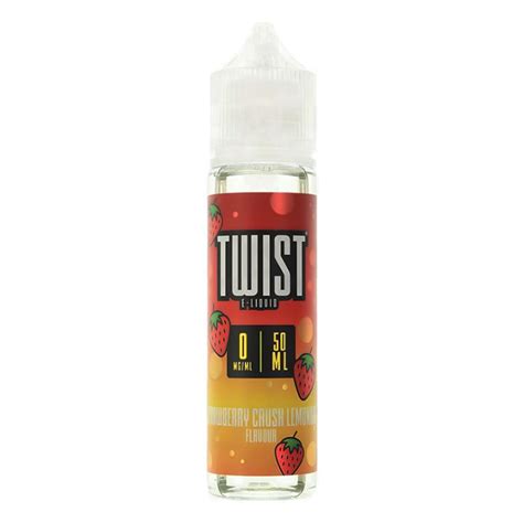 Twist Strawberry Crush Lemonade 50ml E Liquid Shisha Vibe