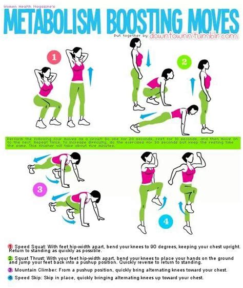 Metabolism Booster Exercise Metabolism Booster Boost Your Metabolism