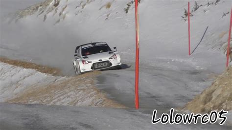 Thierry Neuville Test Rallye Monte Carlo 2019hyundai I20wrc Youtube
