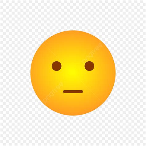 Emoji Vector Art Png Flatt Emoji Anxious Flat Emoji Png Image For