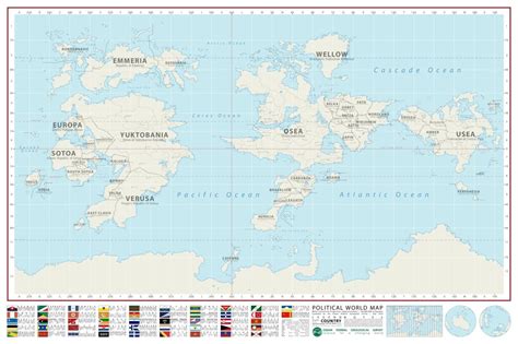 Detailed Map Of The Strangereal World From The Maps On The Web