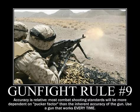 Gunfight Rules Military Quotes Military Humor Military Memes