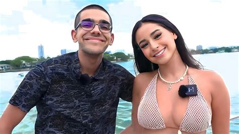 N On Takes His New Girlfriend On A Yacht Youtube