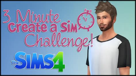 3 Minute Cas Challenge Sims 4 Youtube