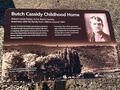 Good Knight Times Butch Cassidy Childhood Home Garfield County Utah