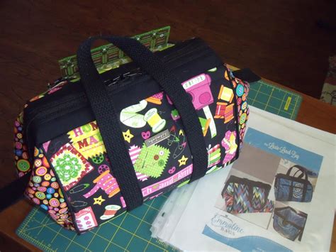 Emmaline Bags Sewing Patterns And Purse Supplies The Luxie Lunch Bag