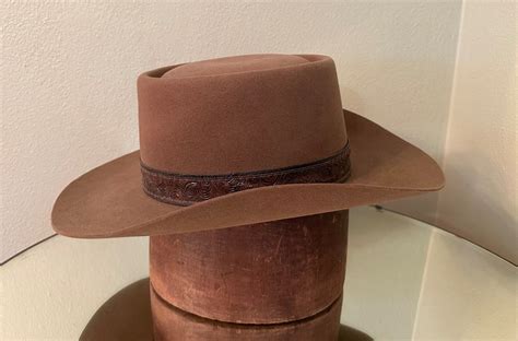 Vintage 4X Beaver Stetson Cowboy Hat Etsy