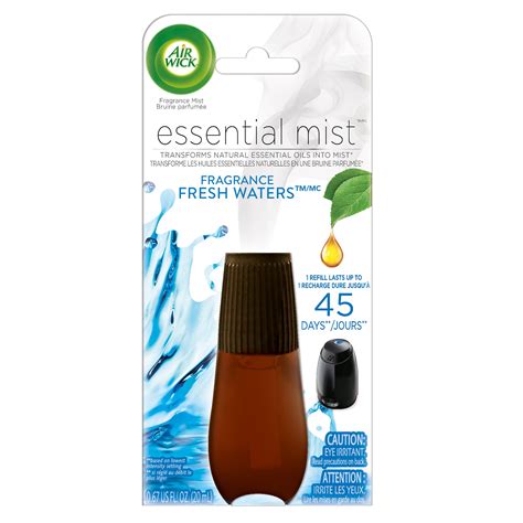 Air Wick Essential Mist Refill 1 Ct Fresh Waters Essential Oils