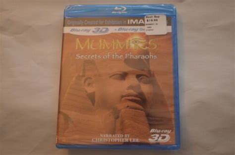 new mummies secrets of the pharaohs imax blu ray 3d blu ray on one disc ebay