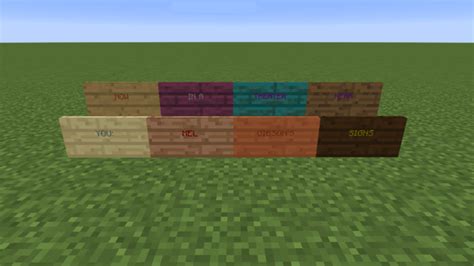 How To Make And Use A Sign In Minecraft Pro Game Guides