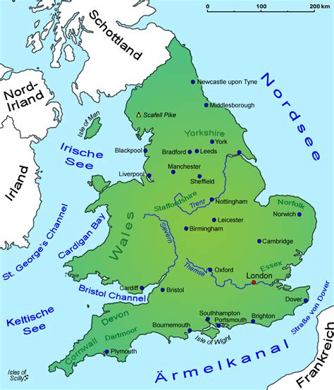 Exploring england with the map of east anglia, uk. England: Landkarte, Geografie | Länder | England | Goruma
