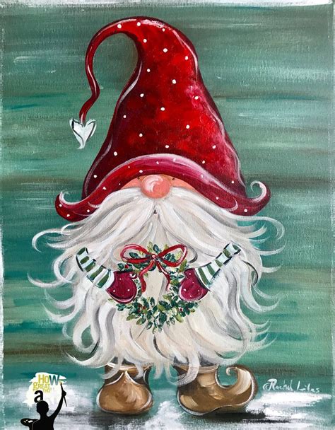 Pin By Linda Sigler On Artchristmas Christmas Paintings On Canvas