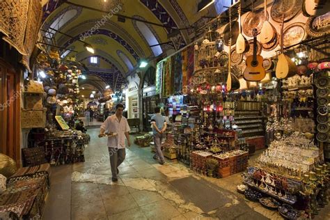 Grand Bazaar Istanbul Turkey Stock Editorial Photo © Steveallen
