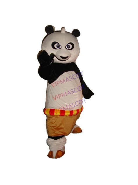 Panda Mascot Costume Cosplay Kung Fu Costume