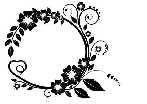 Download Picture Frame Flower White Free Clipart Hd Hq Png Image