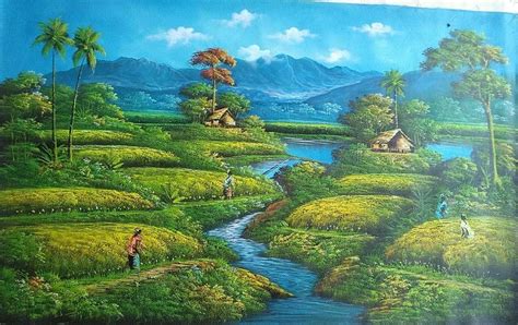 100+ gambar sketsa pemandangan indah dan mudah. gambar lukisan pemandangan alam download gambar lukisan ...