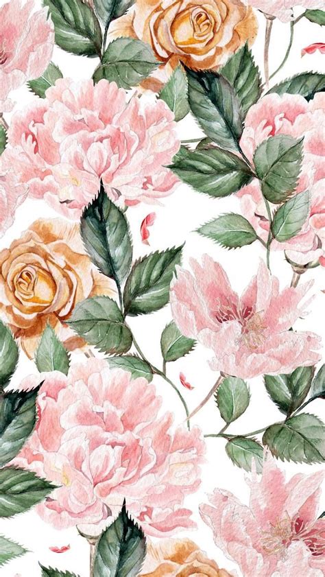 Pin By Kailey On Art Vintage Flowers Wallpaper Iphone Wallpaper