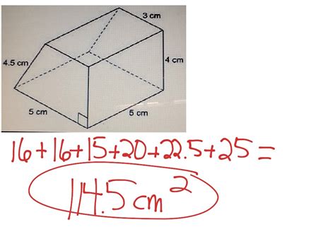 How To Find Surface Area Of A Trapezoidal Prism Math Showme
