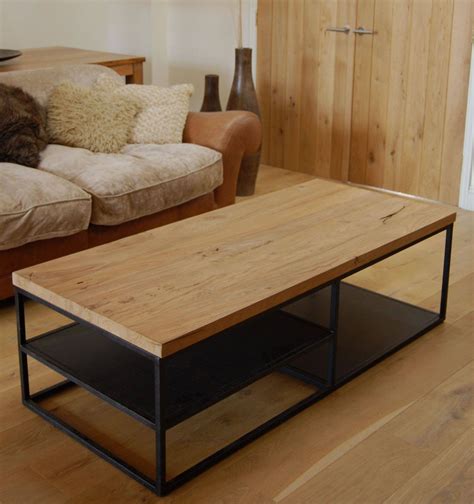 Vasagle daintree coffee table, round cocktail table with shelf, easy assembly, metal, industrial design, rustic brown ulct80bx. 30 Best Collection of Coffee Tables With Shelf Underneath