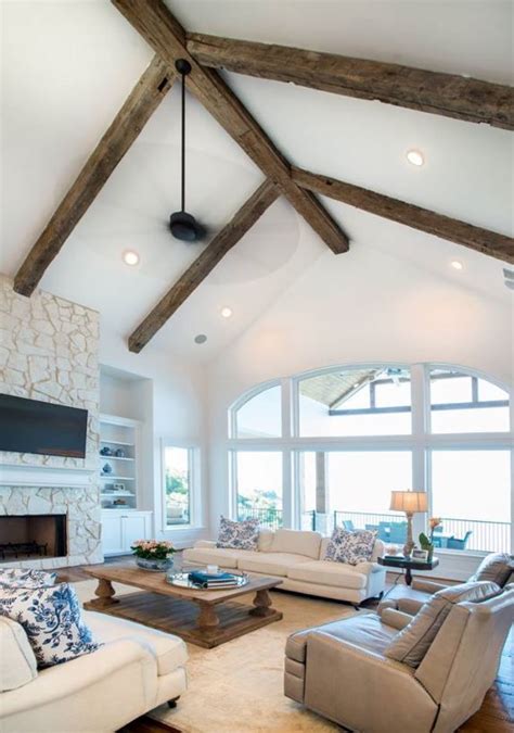 Vaulted Ceiling With Wood Beams A Guide To Achieving A Rustic And