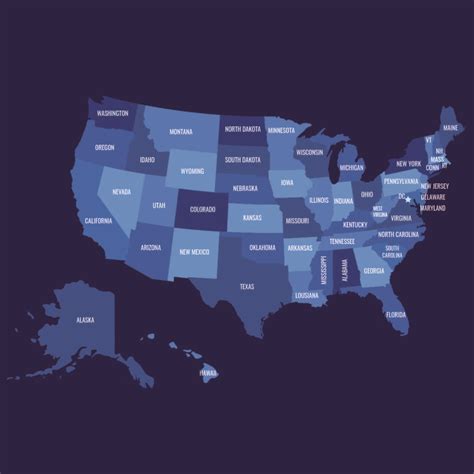 4 Best Printable US State Shapes - printablee.com
