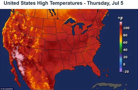Record Highs Continue With Weather Warnings Affecting 60 Million