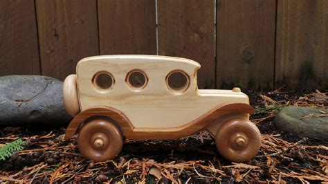 Vintage Style Wood Toy Truck By Gordyslittleredshed On Etsy