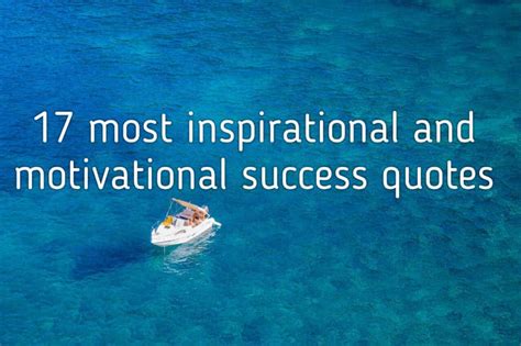Most Inspirational Quotes About Success