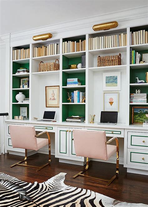 20 Built In Bookshelves And Desk Ideas