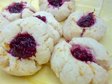 Lemon Rose Jam Thumbprint Cookies Diary Of A Mad Hausfrau Jam