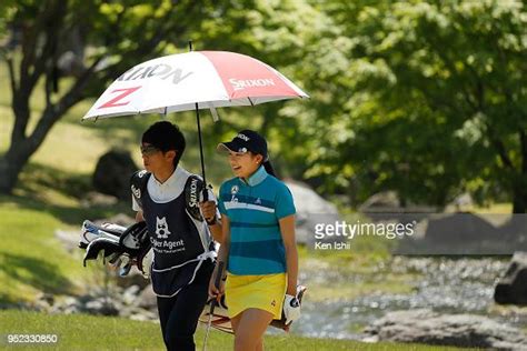 Momoka Miura Of Japan Walks Down The 4th Hole During The Second Round