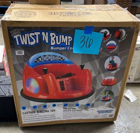 Xootz Twist N Bump Kids Electric Bumper Car In Box Earls Auction Company