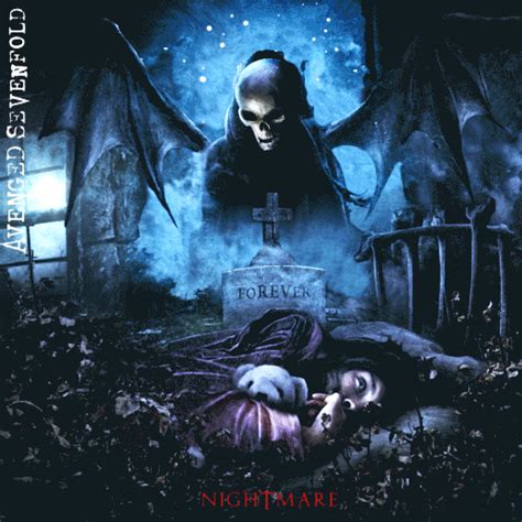 Share (now your nightmare comes to life). Avenged Sevenfold Nightmare Album cover animation ...