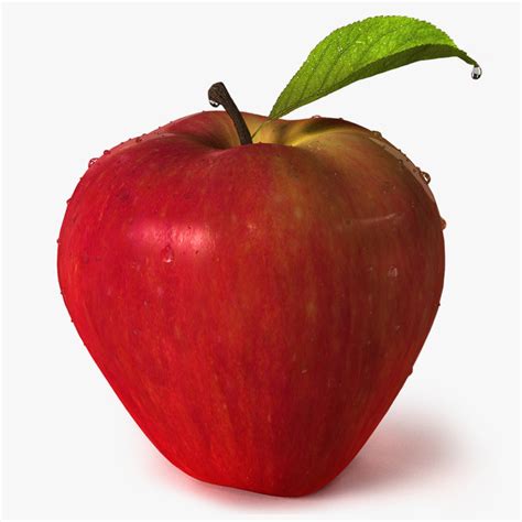 3d Model Apple Fruit Turbosquid 1196256