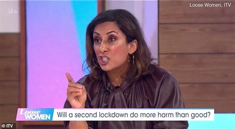 saira khan hits back at ofcom complaints over her furious loose women rant daily mail online