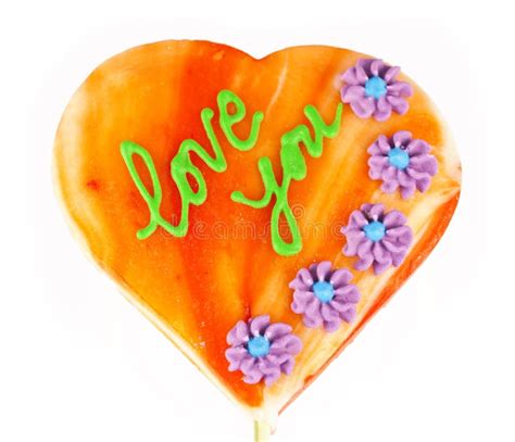 Love You Lollipops Stock Image Image Of Blue Petal 22496019