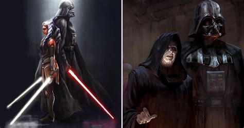 Star Wars 11 Characters Darth Vader Is Close To And 9 He Cant Stand