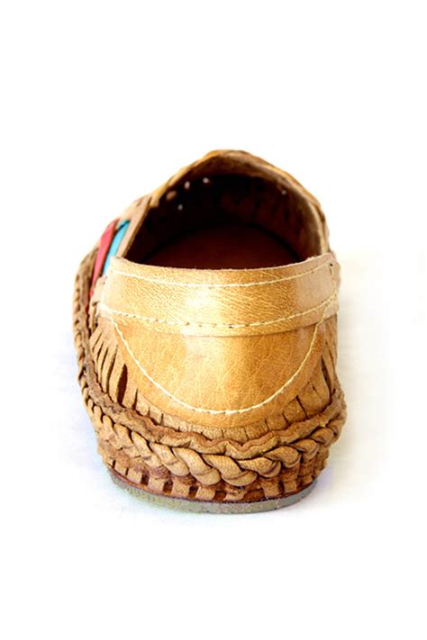 Mohinders Woven Leather Flats Accompany