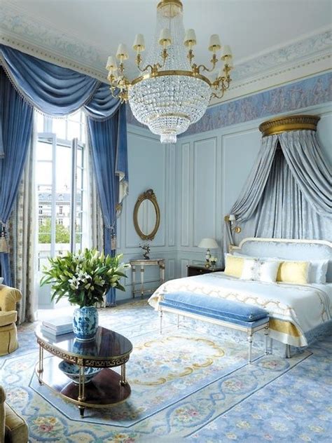 French Style Luxurious Bedrooms Blue Rooms Elegant Bedroom