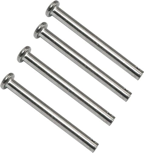 Pzrt 4pcs Single Hole Clevis Pins 5mm X 50mm 304 Stainless Steel M5 Clevis Pins With Head