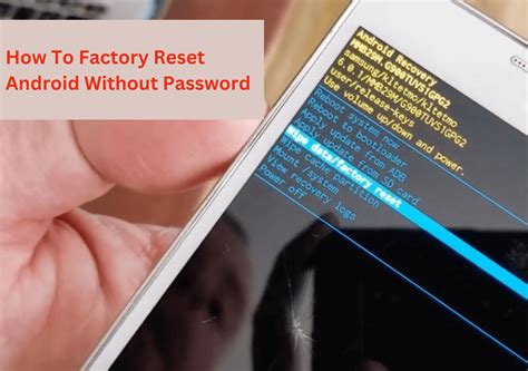 How To Factory Reset Android Without Password In Easy Ways Easeus