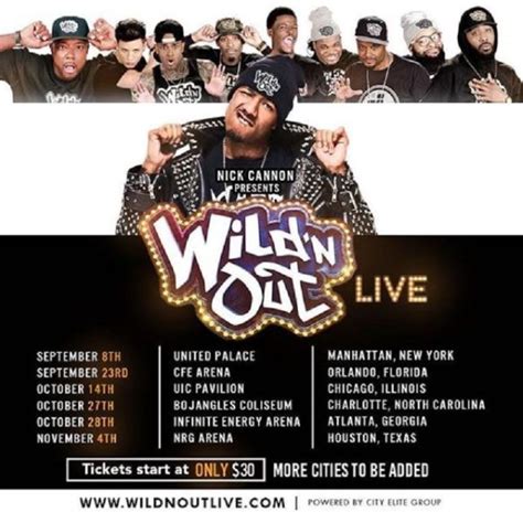 Nick Cannon Announces Wildnout Tour With Dates In Nyc Charlotte